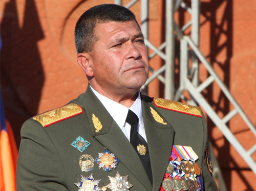 Chief of Armenian Police Vladimir Gasparyan
