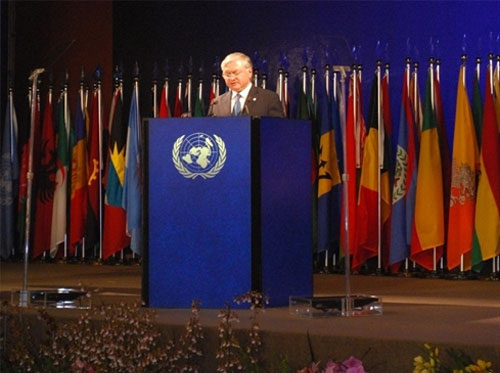 Armenian Foreign Minister Edward Nalbandyan