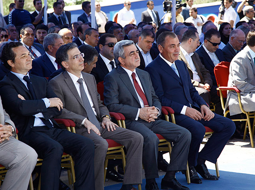 Armenian President Serzh Sargsian visited “Pepsi Cola Bottler Armenia” plant