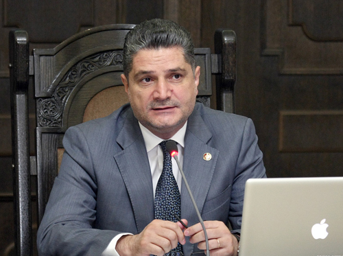 Armenian Prime Minister Tigran Sargsian